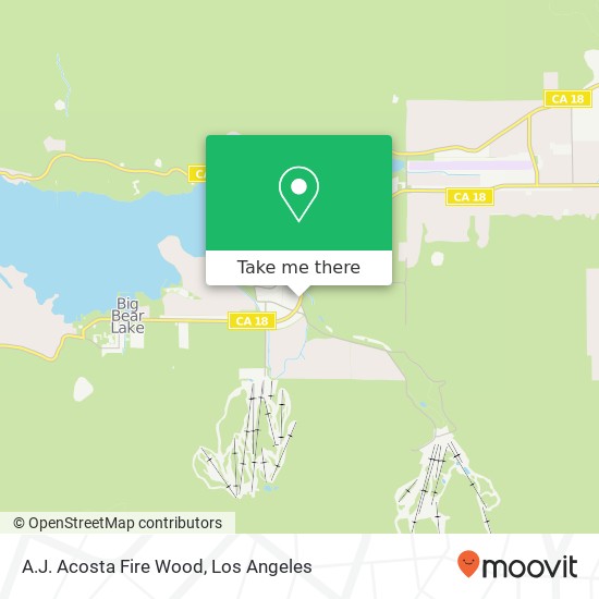 Mapa de A.J. Acosta Fire Wood