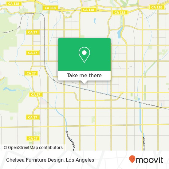 Chelsea Furniture Design map