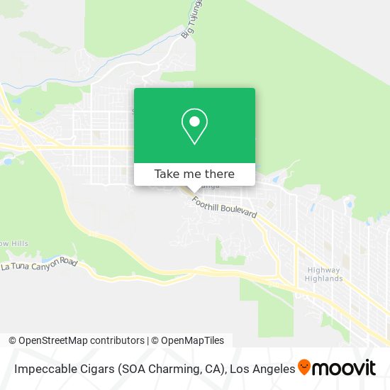 Impeccable Cigars (SOA Charming, CA) map