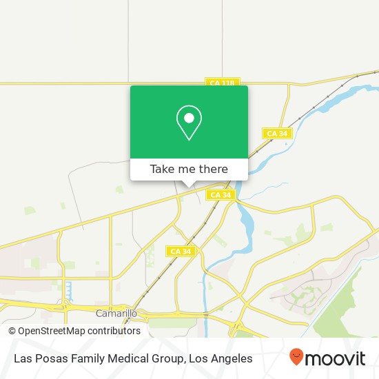 Las Posas Family Medical Group map