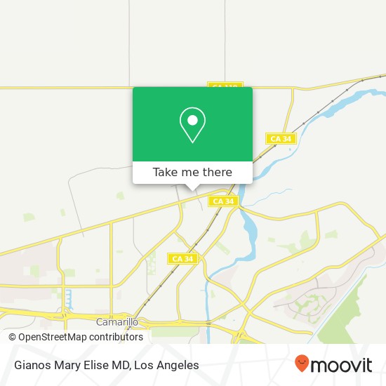 Gianos Mary Elise MD map