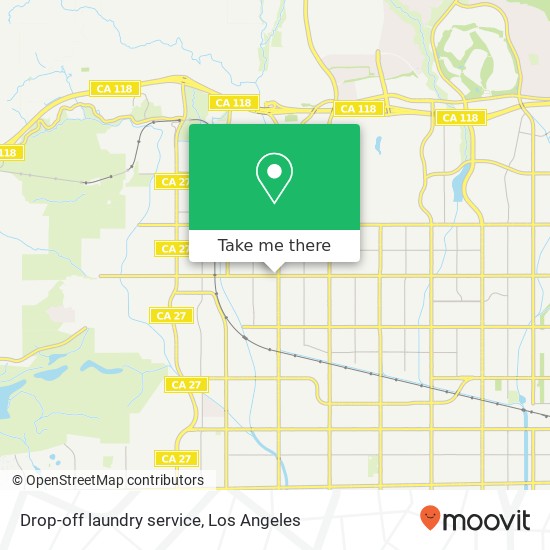 Mapa de Drop-off laundry service