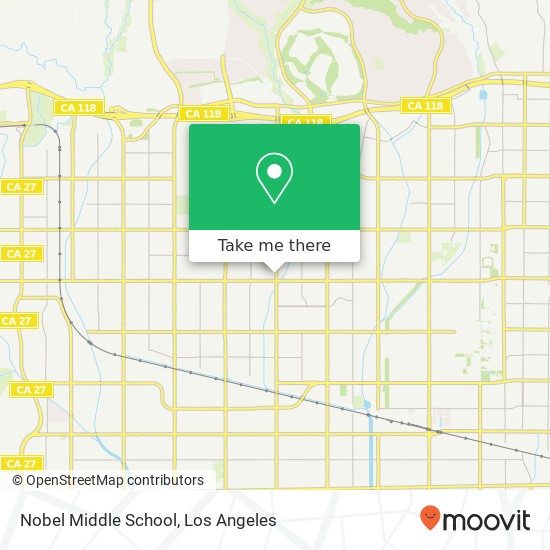 Nobel Middle School map