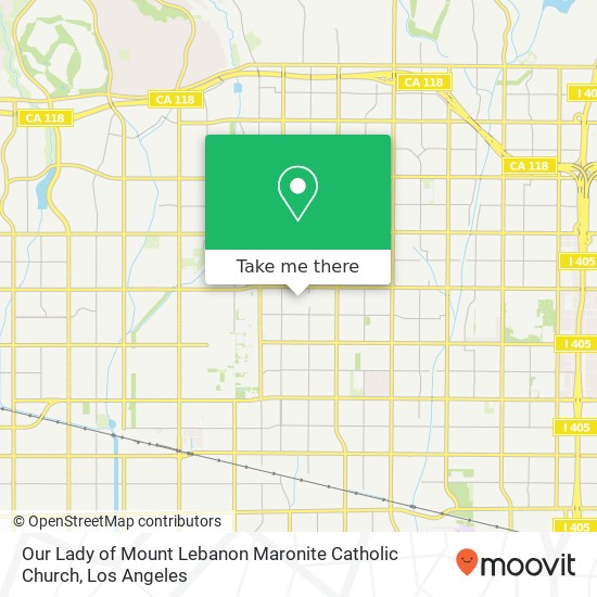 Mapa de Our Lady of Mount Lebanon Maronite Catholic Church