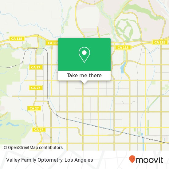 Valley Family Optometry map