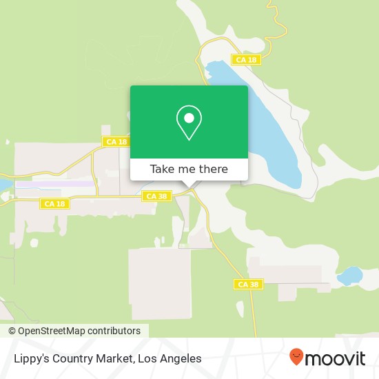 Lippy's Country Market map