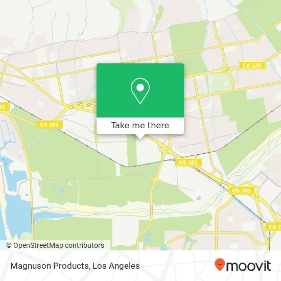 Magnuson Products map