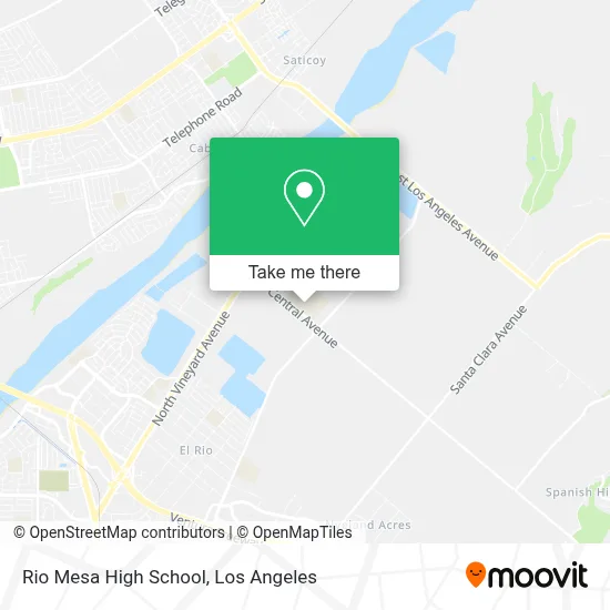 Rio Mesa High School map