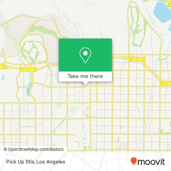 Pick Up Stix map