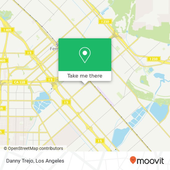 Mapa de Danny Trejo