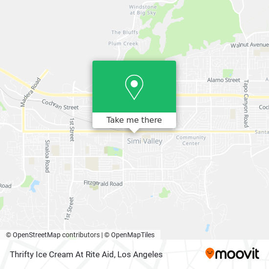 Thrifty Ice Cream At Rite Aid map