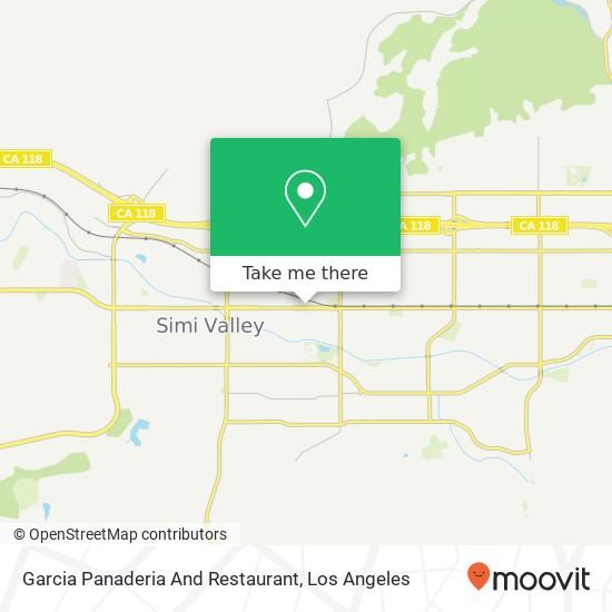 Garcia Panaderia And Restaurant map