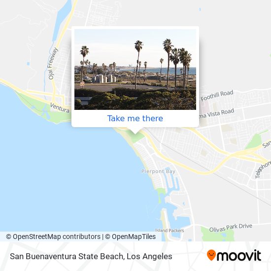 Mapa de San Buenaventura State Beach