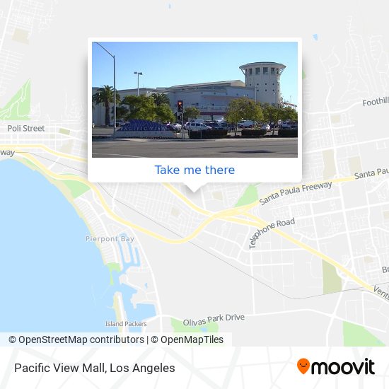 Mapa de Pacific View Mall