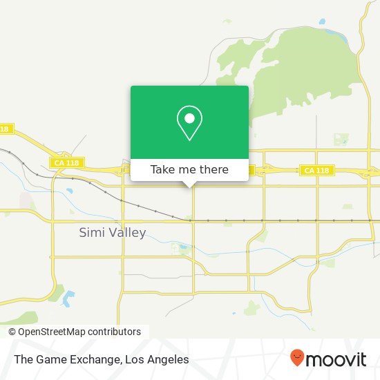 The Game Exchange map