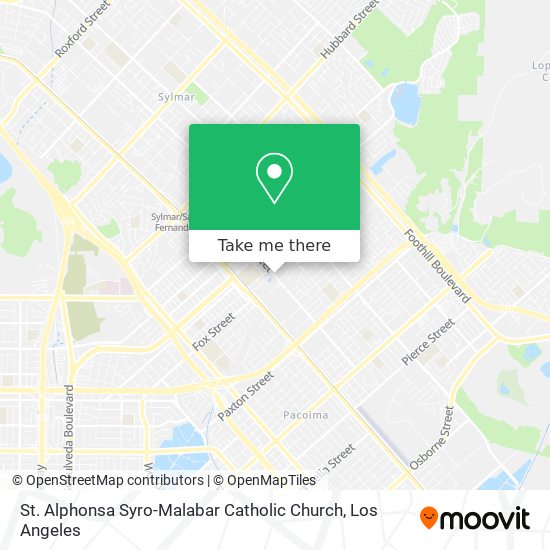 St. Alphonsa Syro-Malabar Catholic Church map