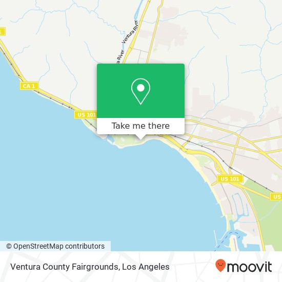 Mapa de Ventura County Fairgrounds