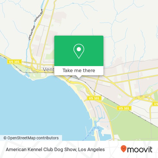 Mapa de American Kennel Club Dog Show