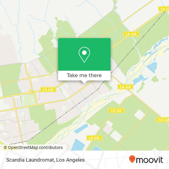 Mapa de Scandia Laundromat