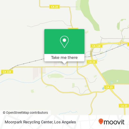 Mapa de Moorpark Recycling Center