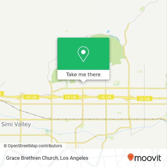 Grace Brethren Church map