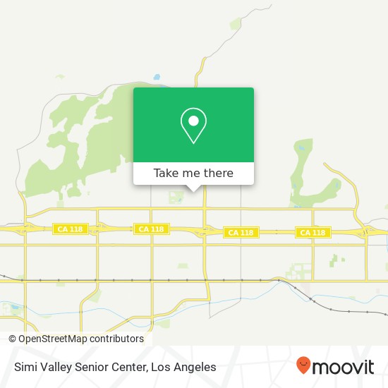 Mapa de Simi Valley Senior Center