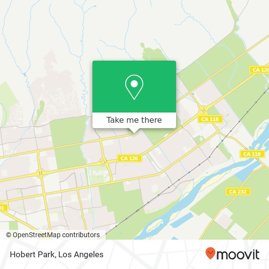 Hobert Park map
