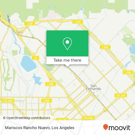 Mariscos Rancho Nuevo map
