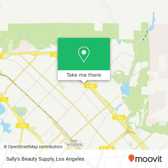 Mapa de Sally's Beauty Supply