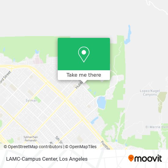 LAMC-Campus Center map