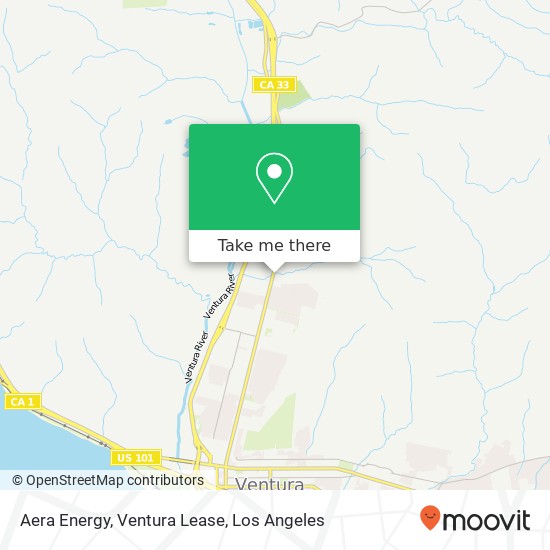 Aera Energy, Ventura Lease map