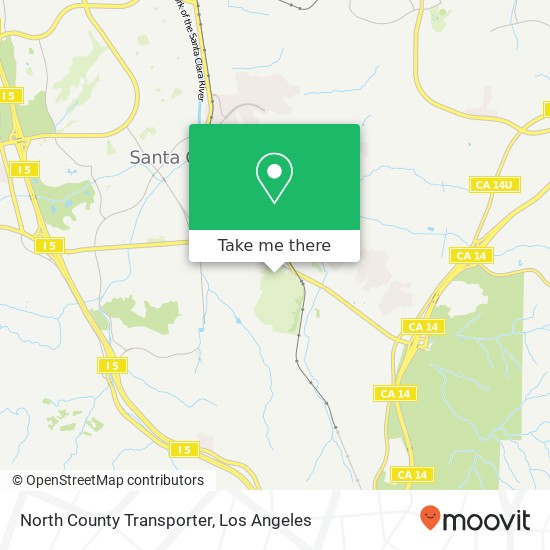 North County Transporter map