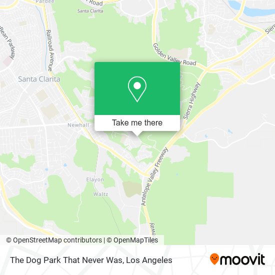 The Dog Park That Never Was map