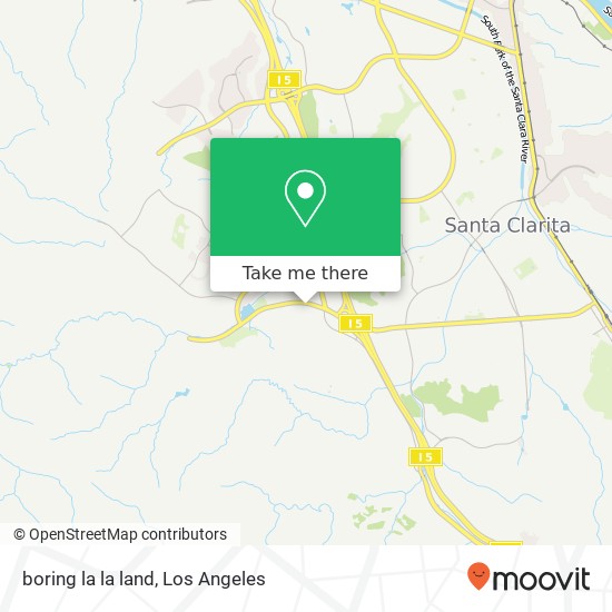 Mapa de boring la la land