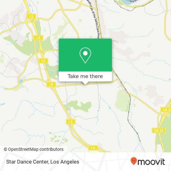 Mapa de Star Dance Center