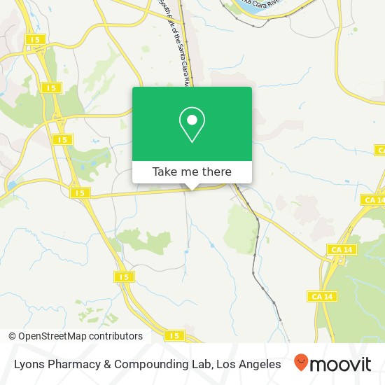 Mapa de Lyons Pharmacy & Compounding Lab