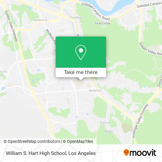 Mapa de William S. Hart High School