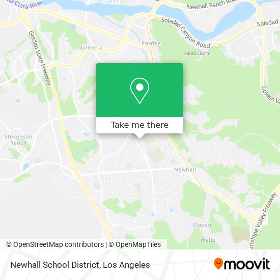 Newhall School District map