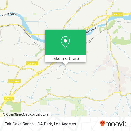 Mapa de Fair Oaks Ranch HOA Park