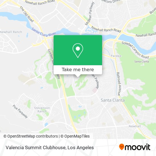 Mapa de Valencia Summit Clubhouse