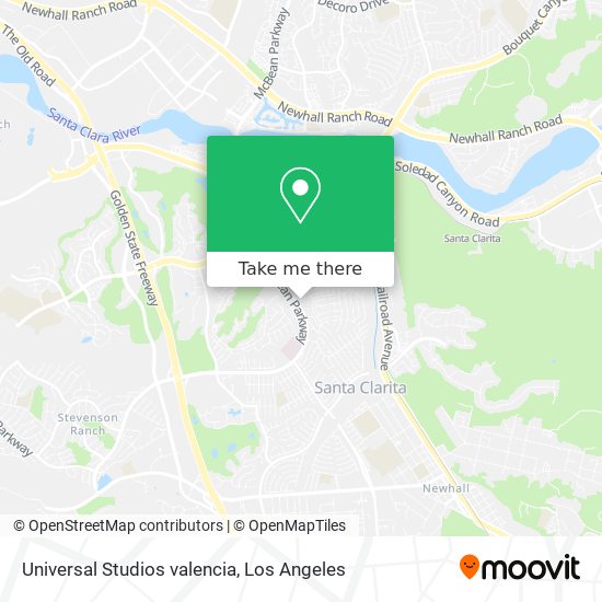 Universal Studios valencia map