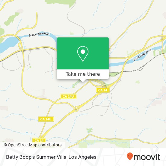 Betty Boop's Summer Villa map