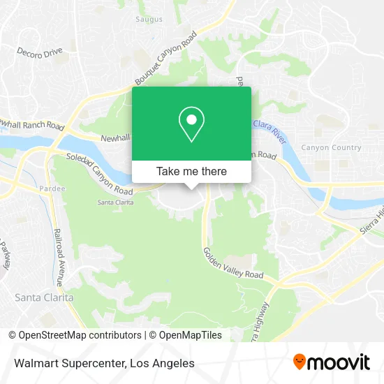Walmart Supercenter map