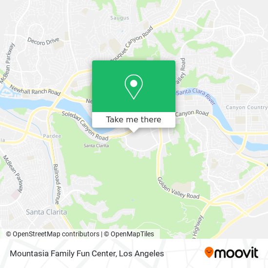 Mapa de Mountasia Family Fun Center