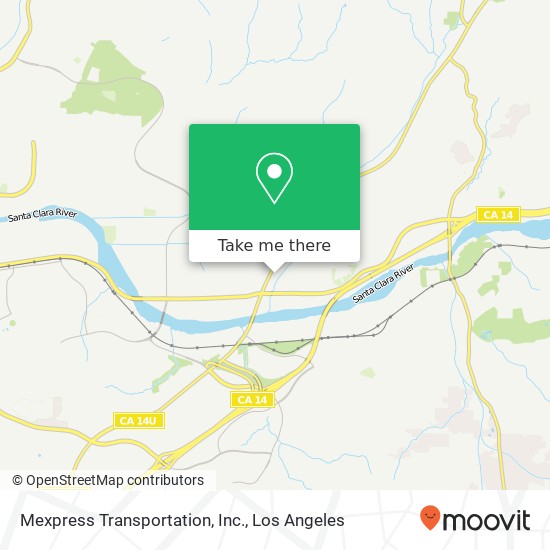 Mexpress Transportation, Inc. map