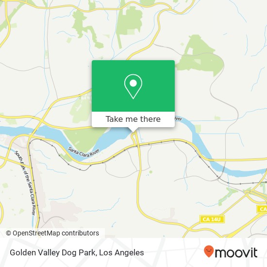 Golden Valley Dog Park map