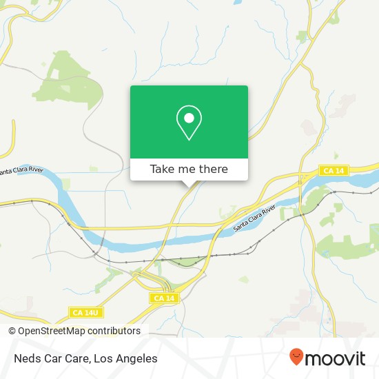 Neds Car Care map