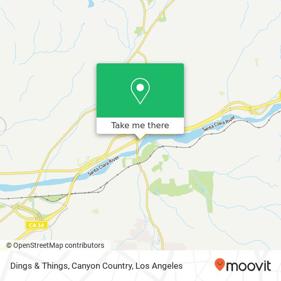 Mapa de Dings & Things, Canyon Country