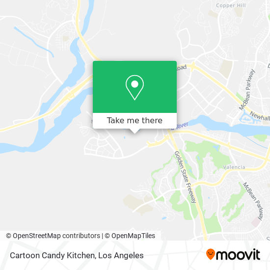 Cartoon Candy Kitchen map