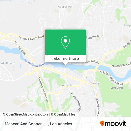 Mapa de Mcbean And Copper Hill